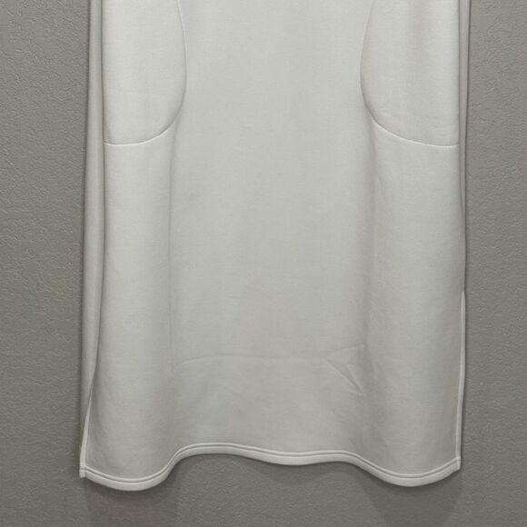 Spanx Dress Womens Small White AirEssentials Sleeveless Midi Pockets Minimalist - Picture 5 of 7